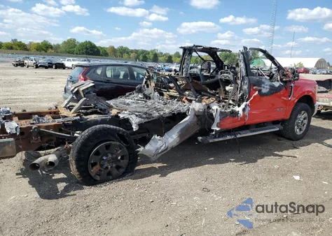 2017 Ford F350 Super Duty из США, поврежденный, VIN 1FT8W3BT8HEB75492